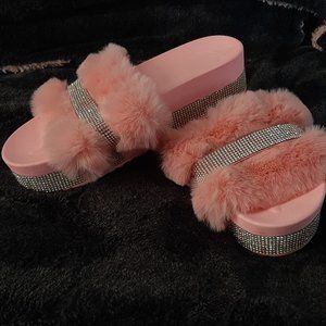 Female bling shoes